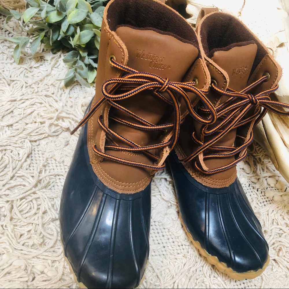 Western Chief - duck boots / winter boots brown